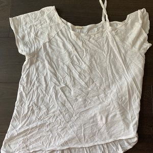 Free people one shoulder asymmetric top